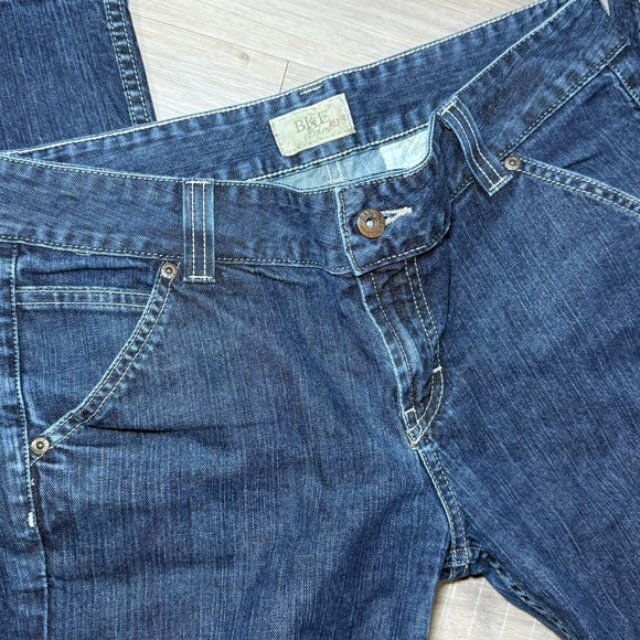 Buckle Women's Flare Jeans in Dark Blue - Picture 2 of 7